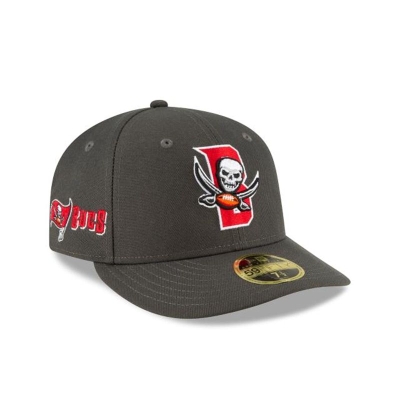 Red Tampa Bay Buccaneers Hat - New Era NFL Logo Mix Low Profile 59FIFTY Fitted Caps USA0726359